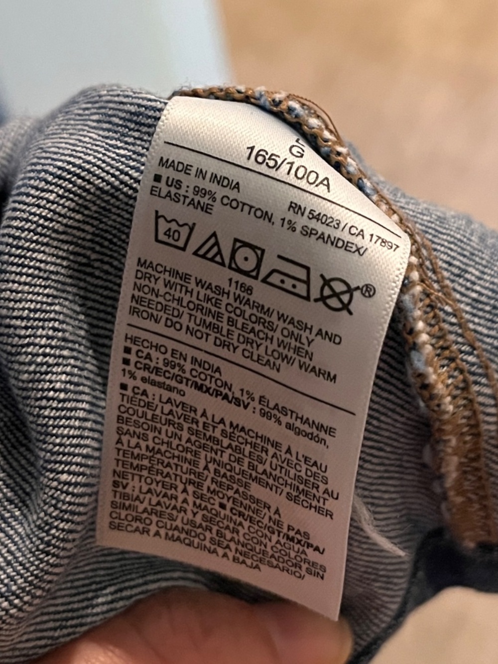 Old Navy Fit & Flare Sleeveless Denim Midi Dress Size L, never worn - Picture 5 of 5